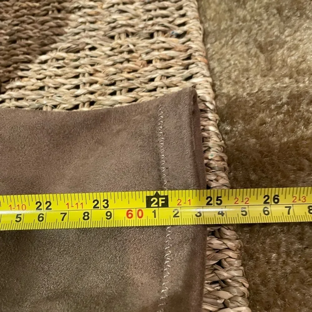 NO BRAND Brown/Tan Thigh High Women's Boots Size 5.5.